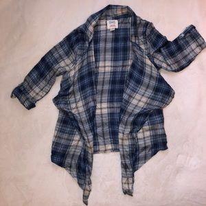 Flannel style cardigan
